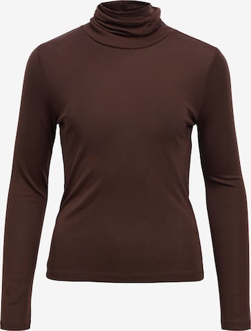 OBJECT Shirt 'OBJAlma' in Bruin: voorkant