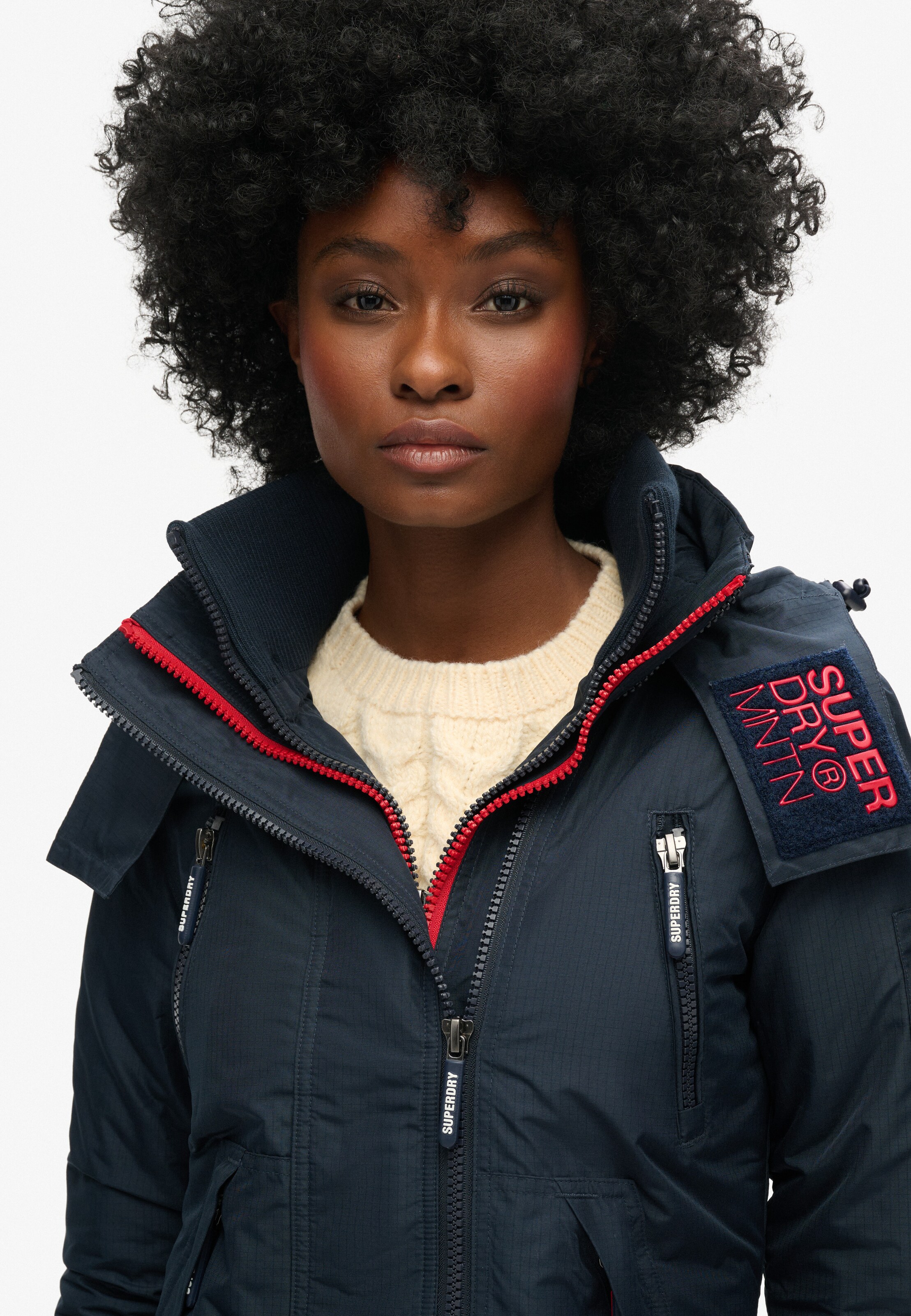 Veste mi-saison 'Mountain SD' Superdry en bleu : devant