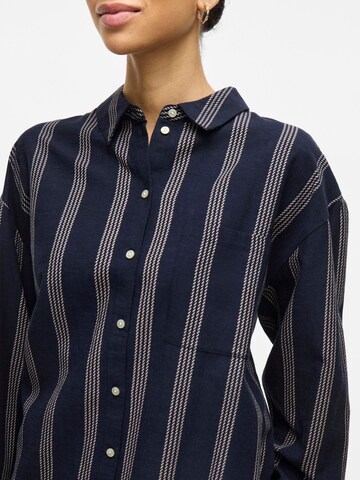 VILA Blouse in Blue