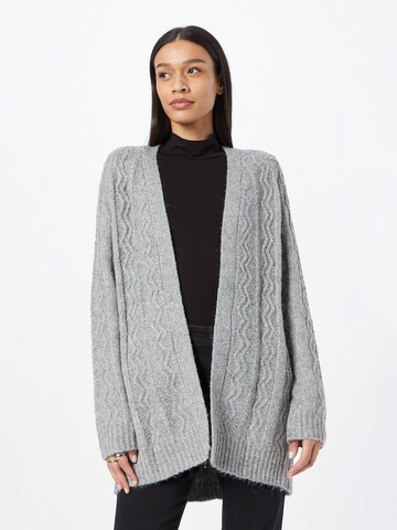 OVS Knit Cardigan in Grey: front