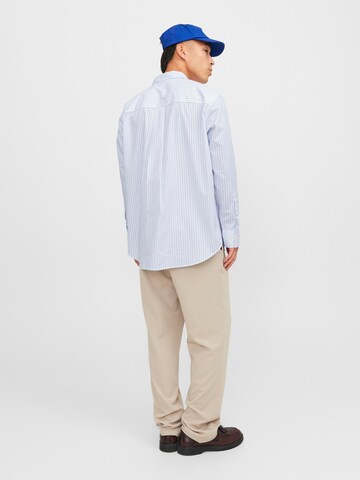 JACK & JONES Comfort fit Overhemd 'Bill' in Wit