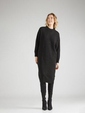 Monki Knitted dress in Black