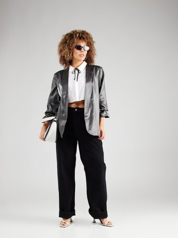 PIECES Curve Blazers 'PCBOSELLA' in Grijs