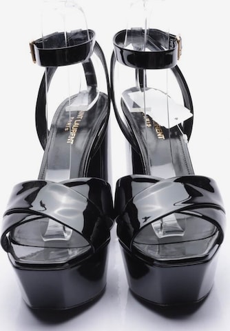 Saint Laurent Sandals & High-Heeled Sandals in 39,5 in Black