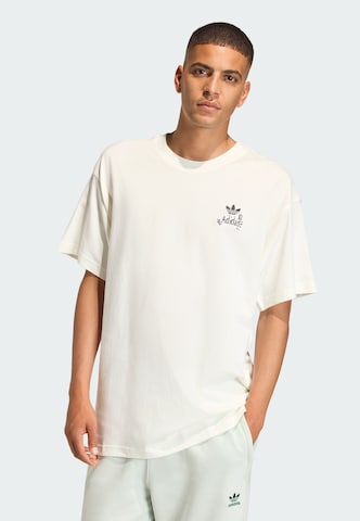 T-Shirt 'Supper Club' ADIDAS ORIGINALS en blanc