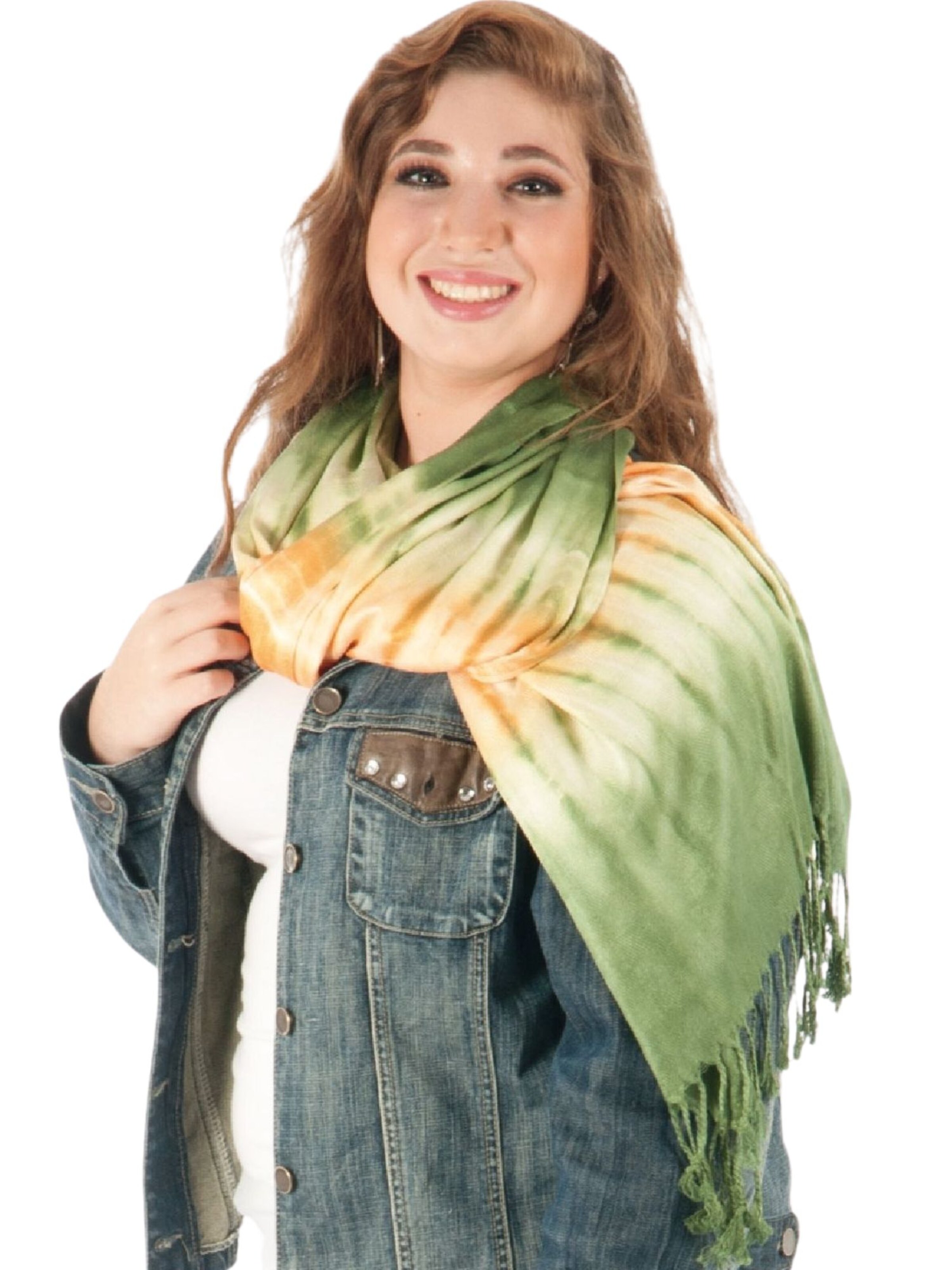 Sunsa Schal 'Sunsa' in Grün