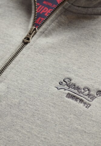 Sweat-shirt 'Essential' Superdry en gris