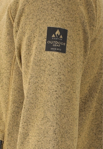 Whistler Athletic fleece jacket 'Wolven' in Green