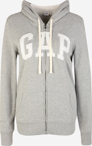 Gap Tall Sweatjacke in Grau: predná strana