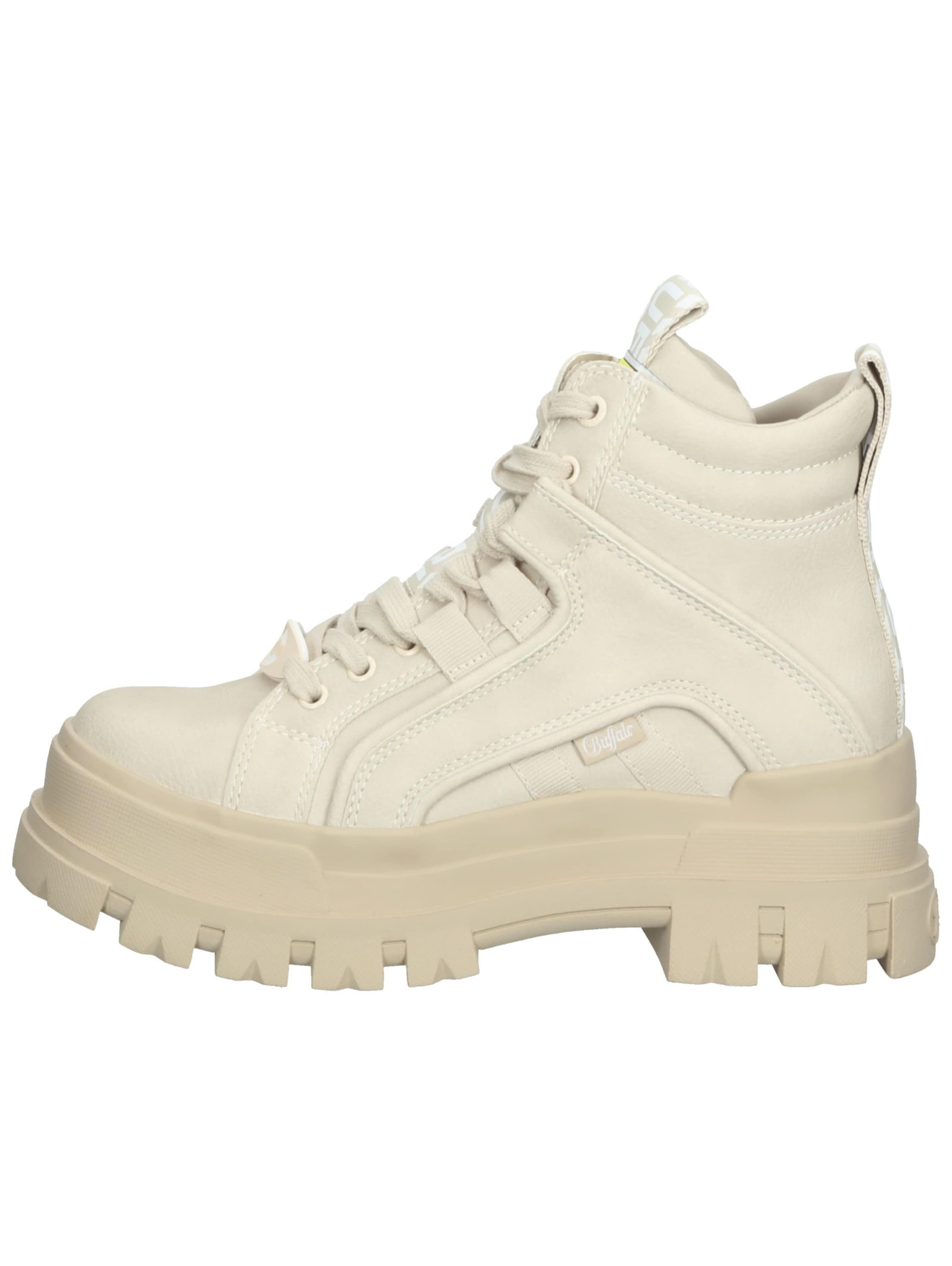 Ghete cu șireturi 'Aspha' de la BUFFALO pe bej