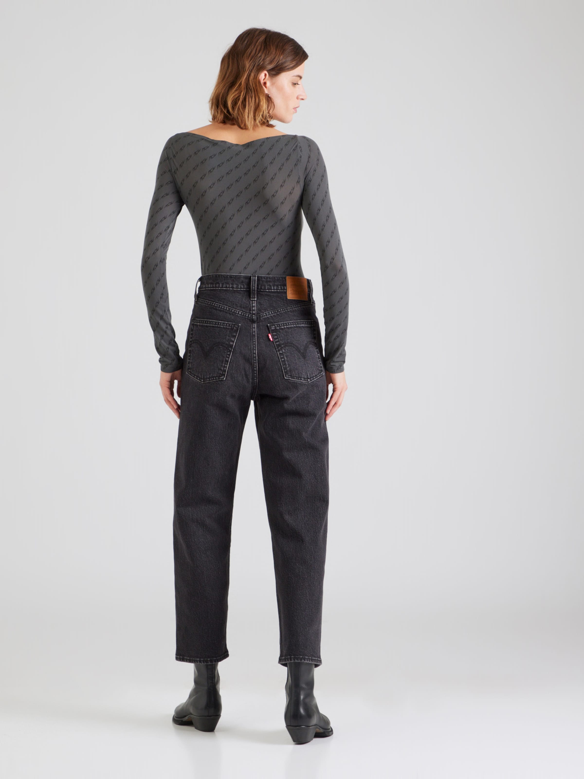 LEVI'S ® Baggy Jeans 'BAGGY DAD BARREL' pe Negru Denim | ABOUT YOU