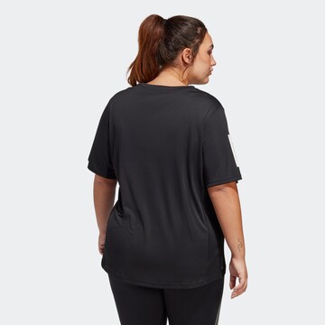 ADIDAS PERFORMANCE Functioneel shirt 'Own The Run ' in Zwart