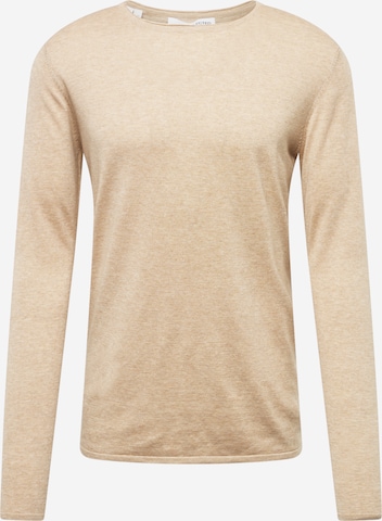 Pull-over 'Rome' SELECTED HOMME en beige : devant