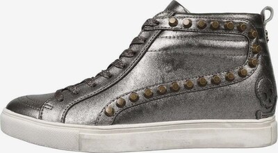 Sneaker înalt Scalpers pe argintiu, Vizualizare produs