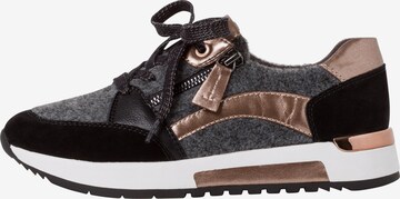 JANA Sneaker in Schwarz