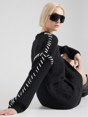 Rochie tricotat 'Choca New' de la VILA pe negru
