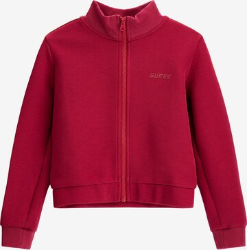 GUESS Sweatjacke in Pink: predná strana