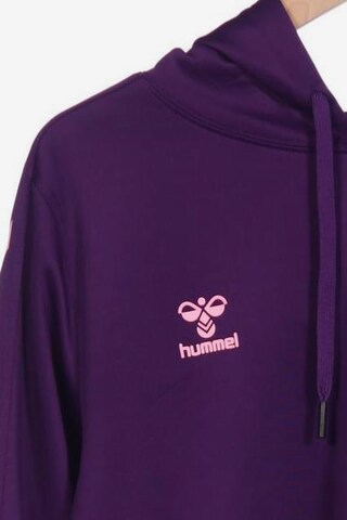 Hummel Sweatshirt & Zip-Up Hoodie in M in Purple