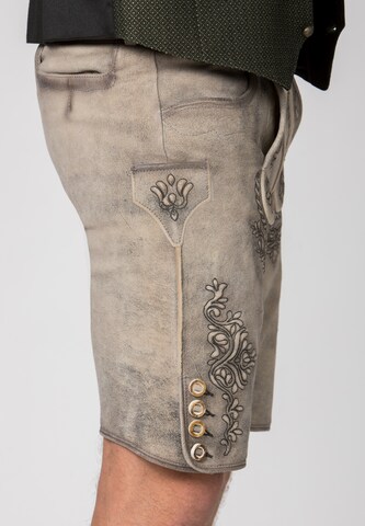 STOCKERPOINT Regular Trachtenhose 'Logan' in Grau