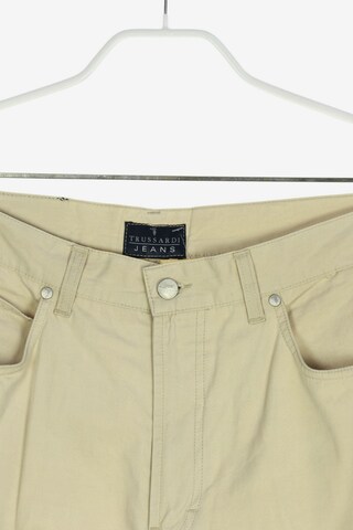 Trussardi Jeans Hose 34 in Beige