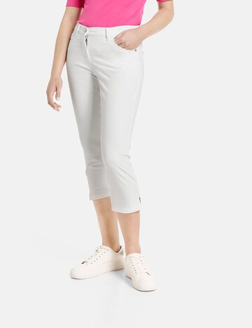 GERRY WEBER Slimfit Jeans 'Soline' in Weiß: predná strana