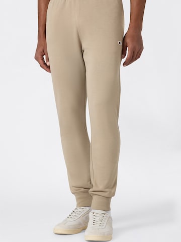 Champion Authentic Athletic Apparel Tapered Παντελόνι σε μπεζ