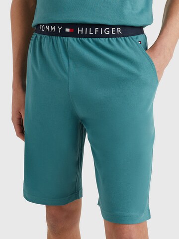 Regular Pantalon de pyjama TOMMY HILFIGER en vert