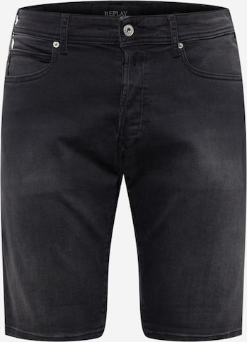 regular Jeans di REPLAY in nero: frontale