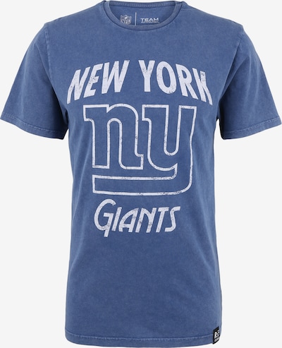 Recovered T-Shirt fonctionnel 'NFL NY Giants' en bleu fumé / blanc, Vue avec produit
