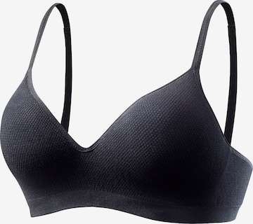 LASCANA Push-up Bra in Black: front