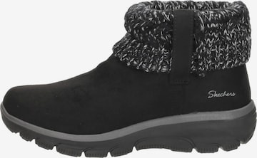 Boots 'Enkellaarsjes Plat' SKECHERS en noir : devant