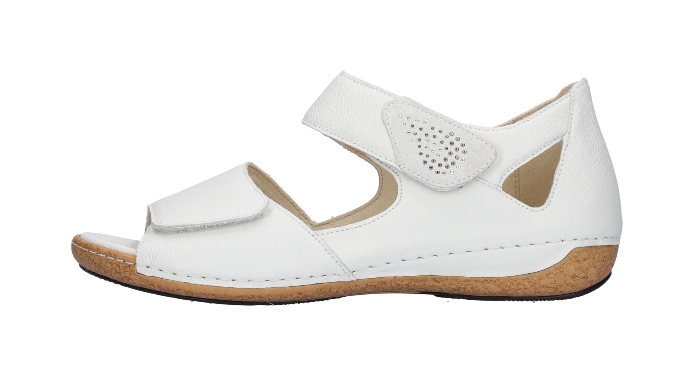 WALDLÄUFER Sandale in Weiß