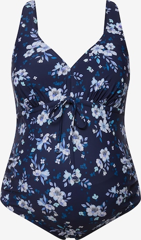 Ulla Popken Swimsuit in Blue