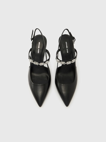 Décolleté sling 'DINA' di MICHAEL Michael Kors in nero