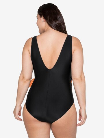 sheego by Joe Browns Bralette Swimsuit in Black