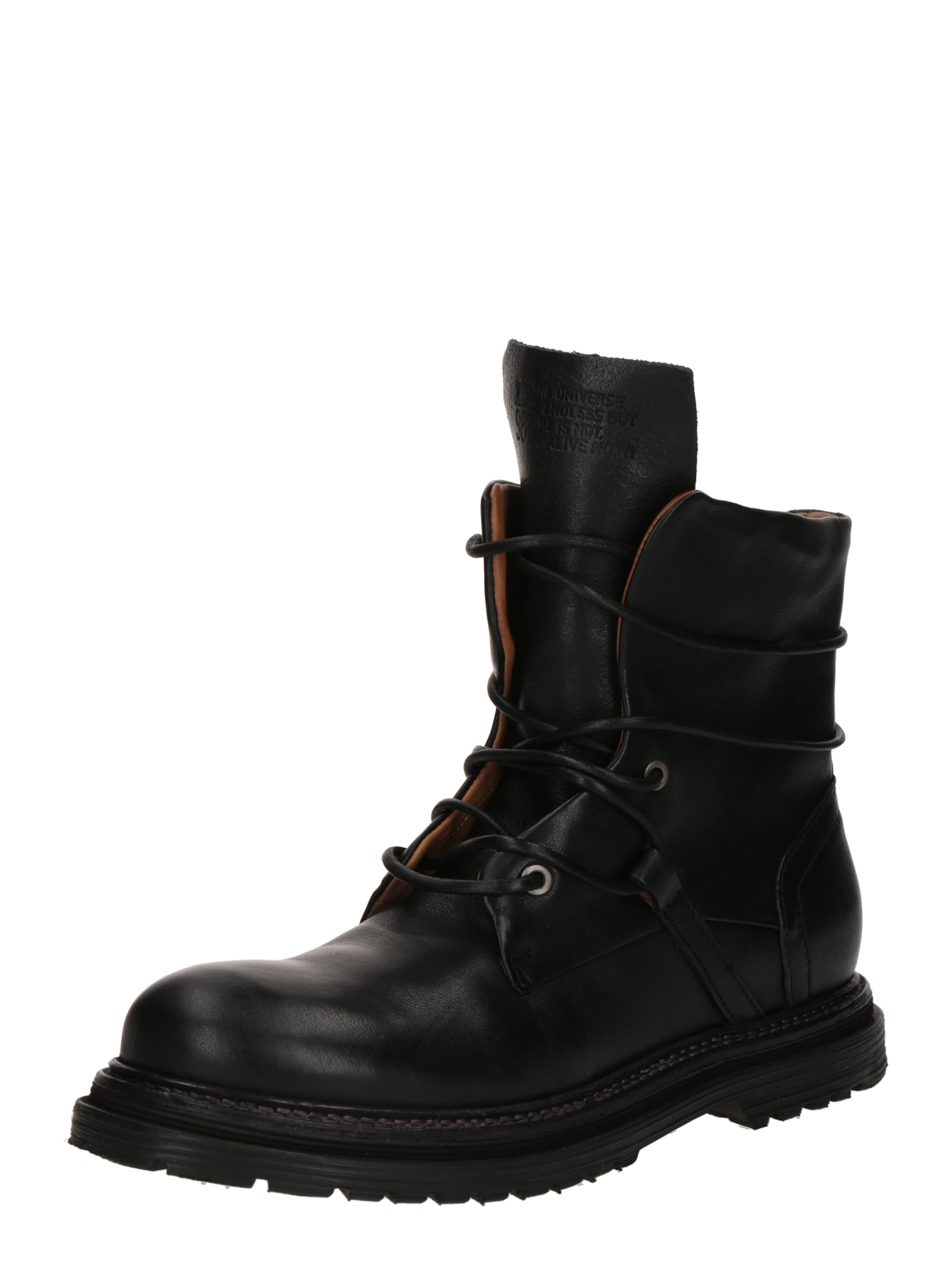 A.S.98 Lace-up boots in Black: front