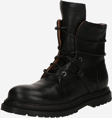 A.S.98 Nauhabootsit värissä musta: etupuoli