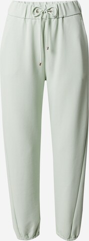 Max Mara Leisure Tapered Broek 'NEOTTIA' in Groen: voorkant