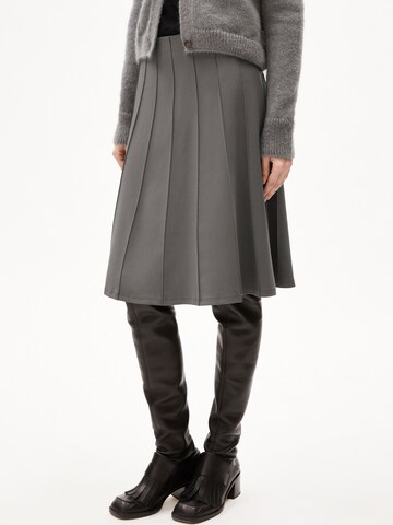 ARMEDANGELS Rock 'Kokunaa' in Grau: Vorderseite