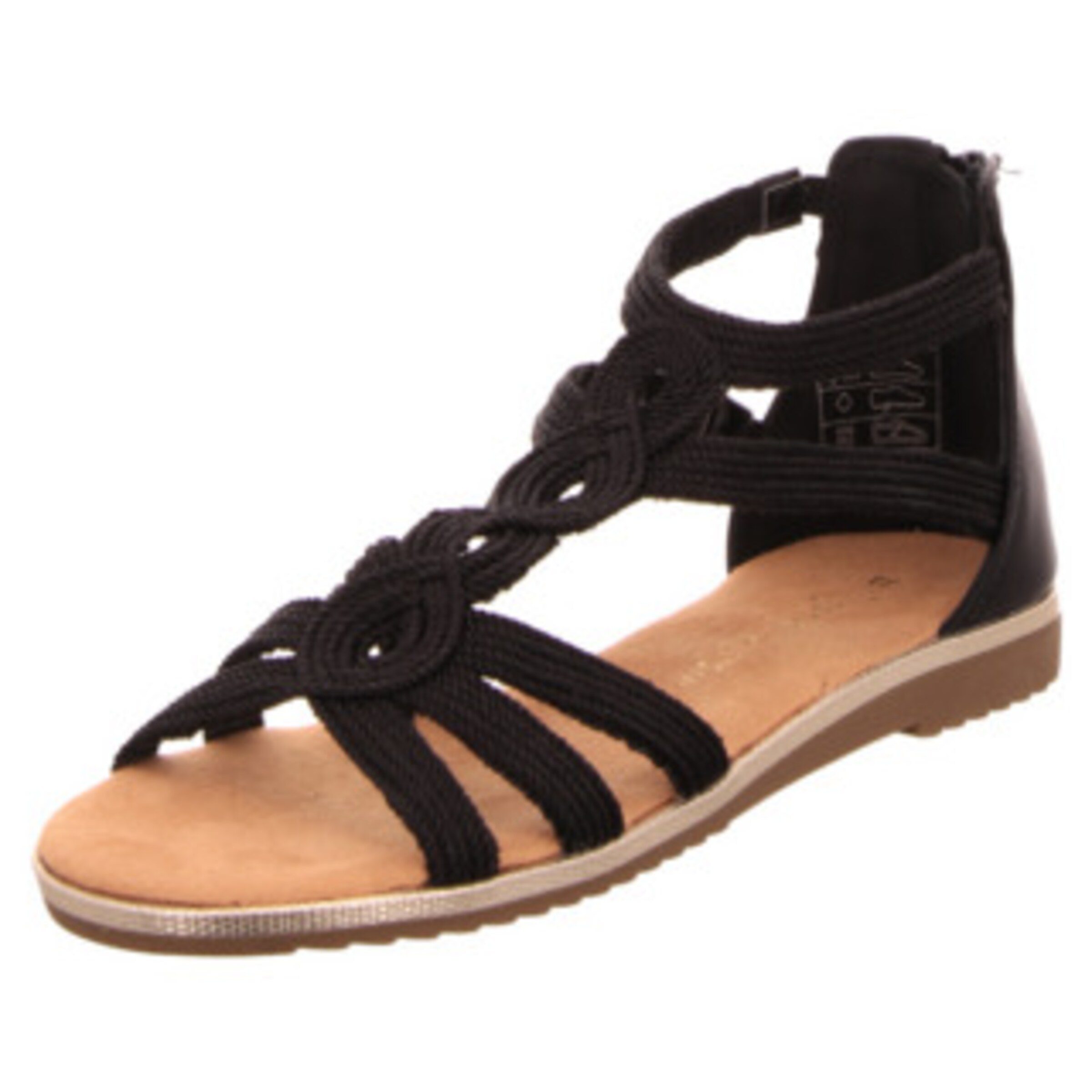 JANE KLAIN Sandale in Schwarz