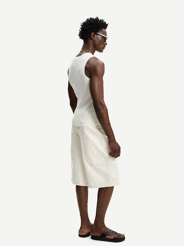T-Shirt Bershka en blanc