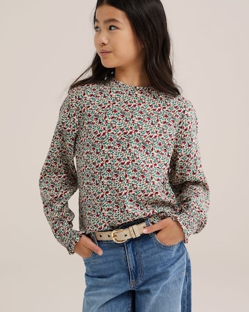 WE Fashion Блузка в Зеленый: спереди