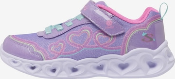 SKECHERS Tenisky 'HEART LIGHTS' – fialová: přední strana