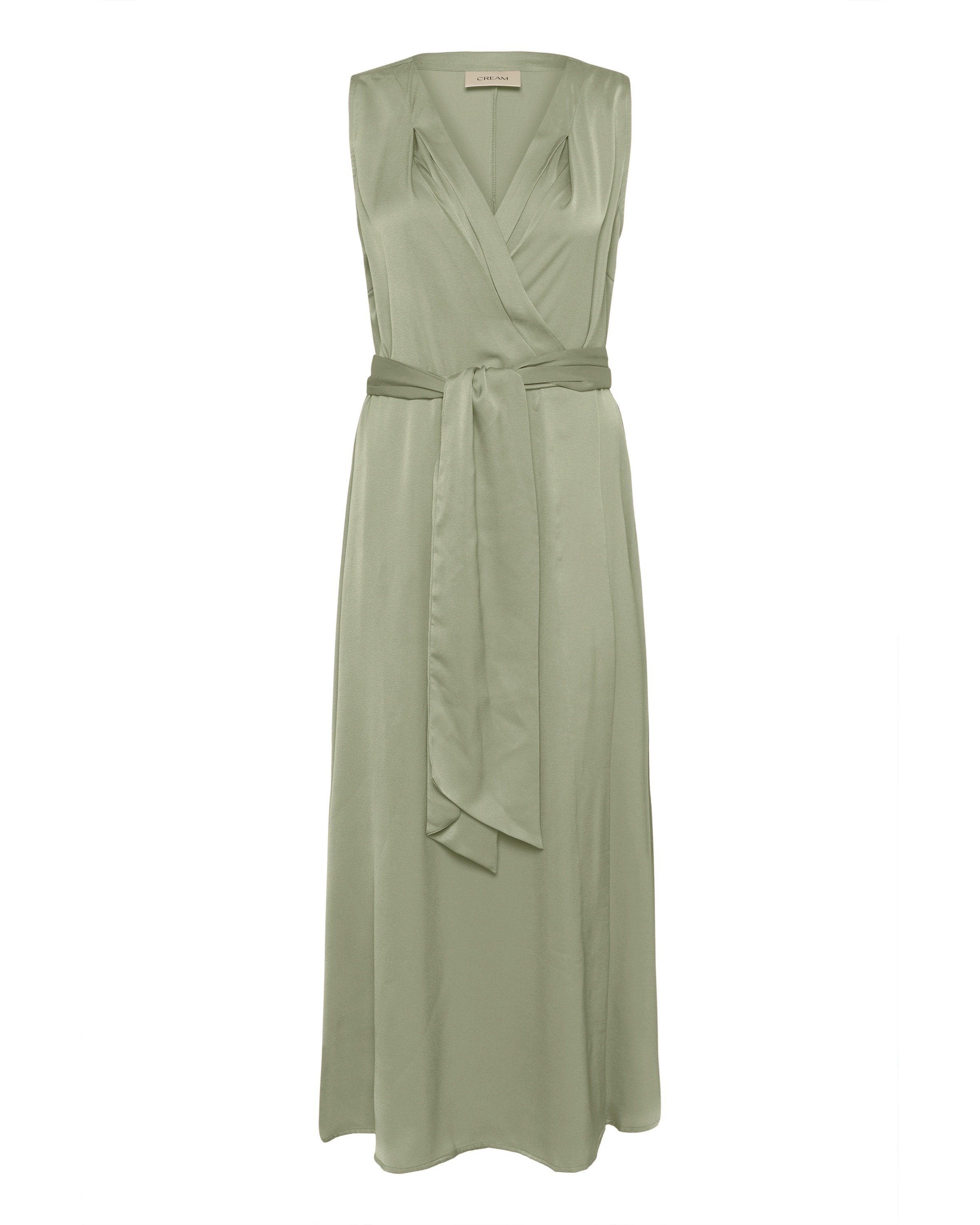 Cream Festkjole 'Noretta' i grøn: forside