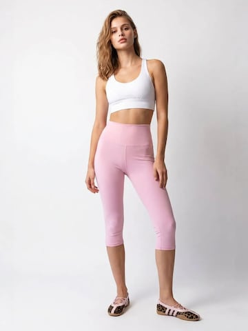 MixRay - Skinny Leggings em rosa