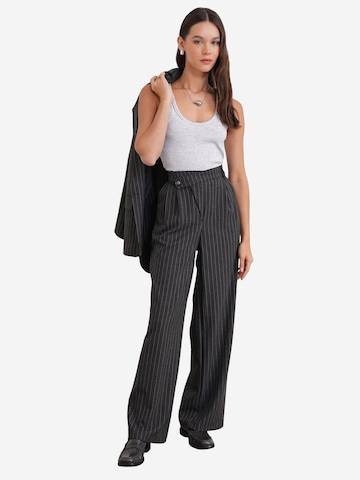 regular Pantaloni con pieghe di MixRay in grigio