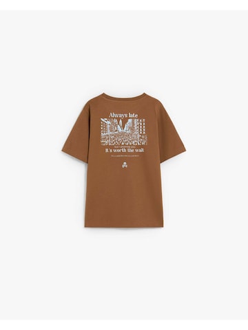 Scalpers Functioneel shirt ' ' in Bruin