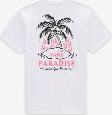 VANS - Camisa 'Heatwave Paradise' em branco