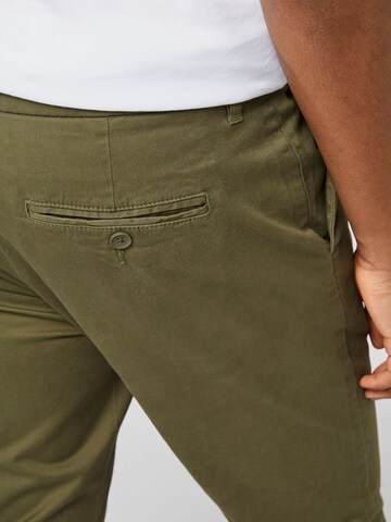 Coupe slim Pantalon à pince 'Cam' Only & Sons en vert