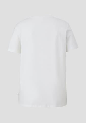 T-shirt QS en blanc